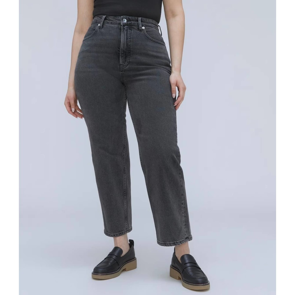 Everlane the Curvy Way-High Straight Leg Jean